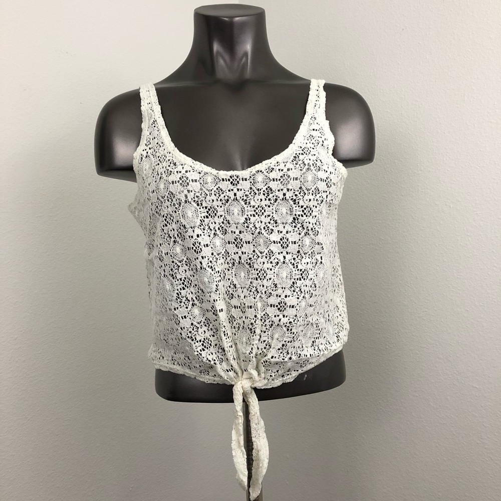Cute White Tank Top